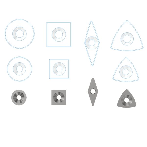 Carbide Inserts - Size 1