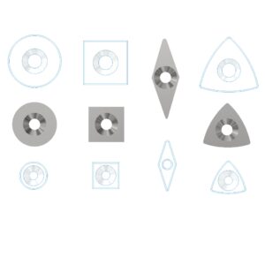 Carbide Inserts - Size 2