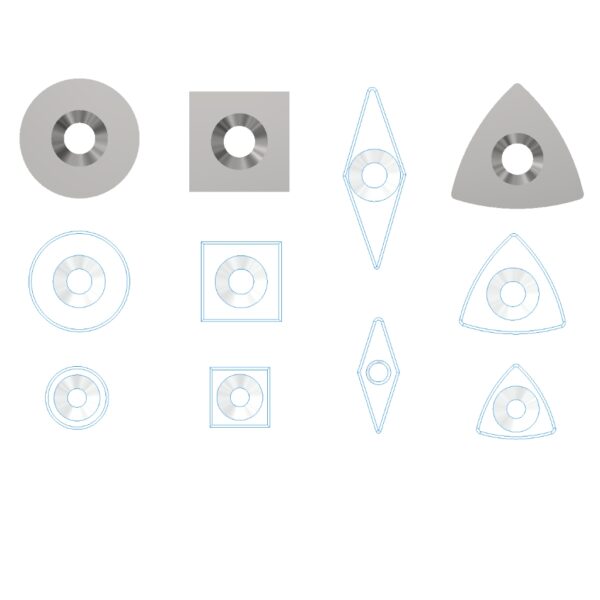 Carbide Inserts - Size 3